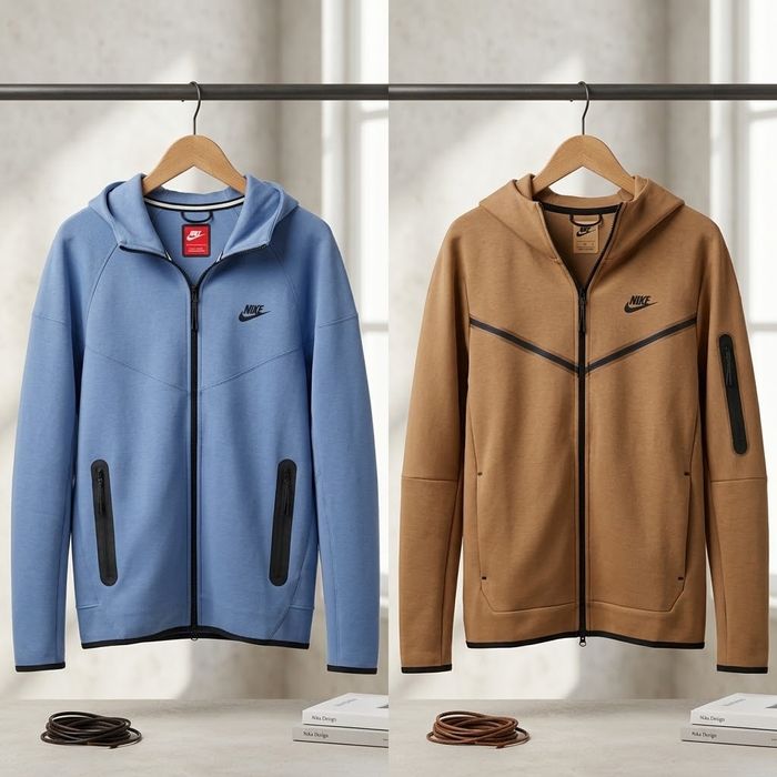 Nike tech fleece Brownie/ Baby Blue