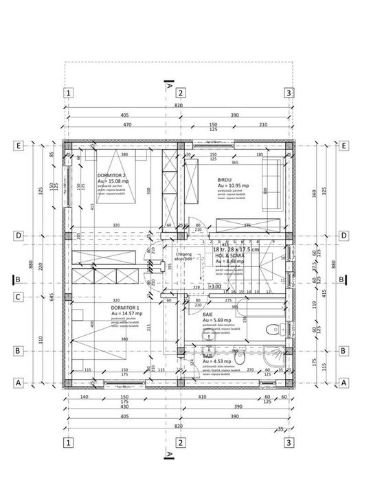 Casa individuala p+1 central Domnesti 400m teren toate utilitățile