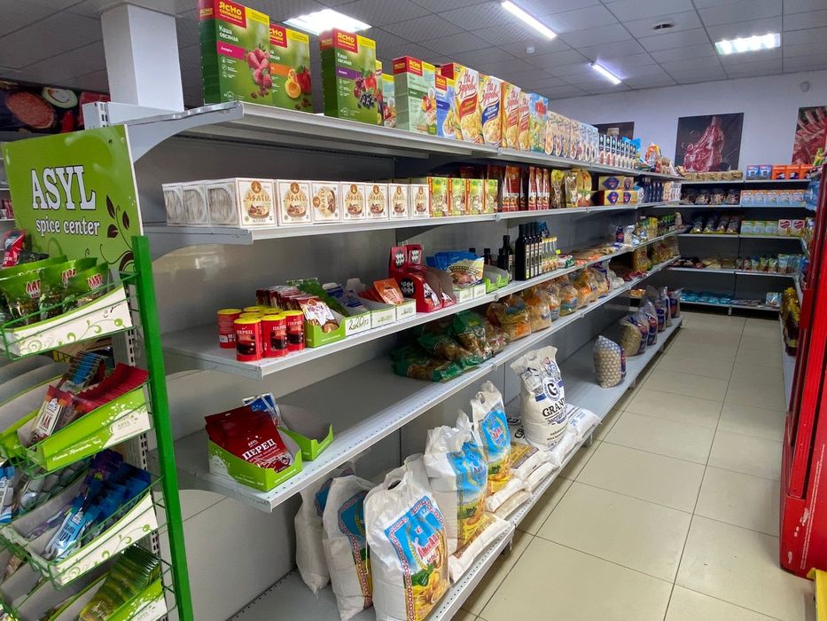 Стеллаж витрина торговый магазин хлеб овощь стилаж ветрина прилавка