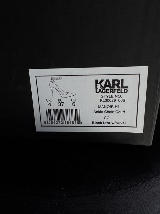 Обувки на ток Karl Lagerfeld