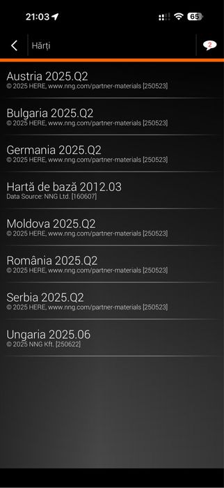 Harti GPS 2024 - orice model de gps Tomtom Becker Mio Garmin