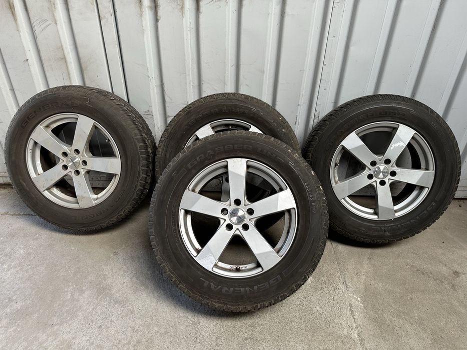 Set jante aliaj dezent + anvelope  Jante R17, 5x108