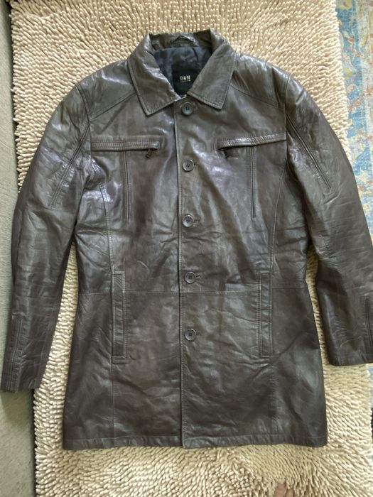 Куртка кожаная мужская