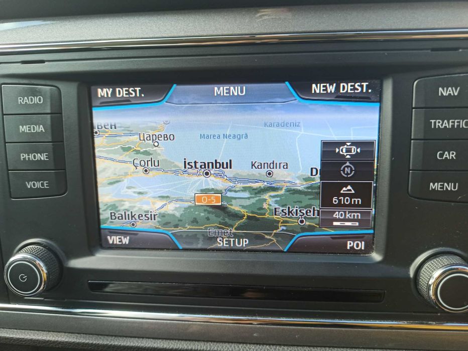 2025 SD карта за навигация Сеат 5FO SEAT Leon Altea  Ibiza Toledo MIB1