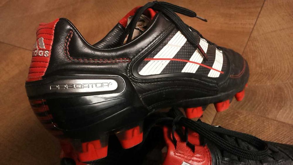 ADIDAS PREDATOR размер EUR40 2/3 / UK7 бутонки естествена кожа 32-11-S