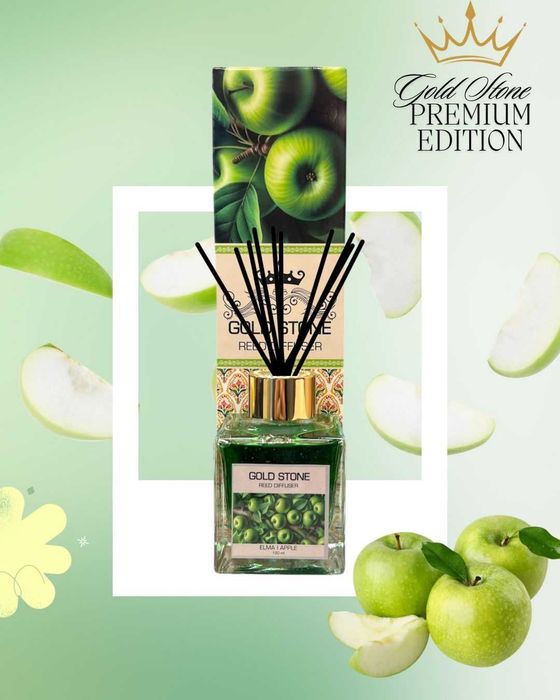 Ароматизатори за дома - Gold Stone - Premium Reed Diffuser