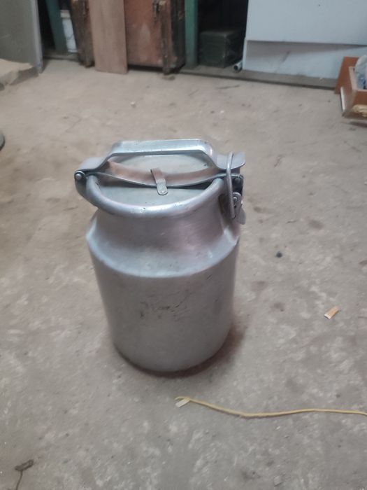 10ти литровый алюминевый бедон