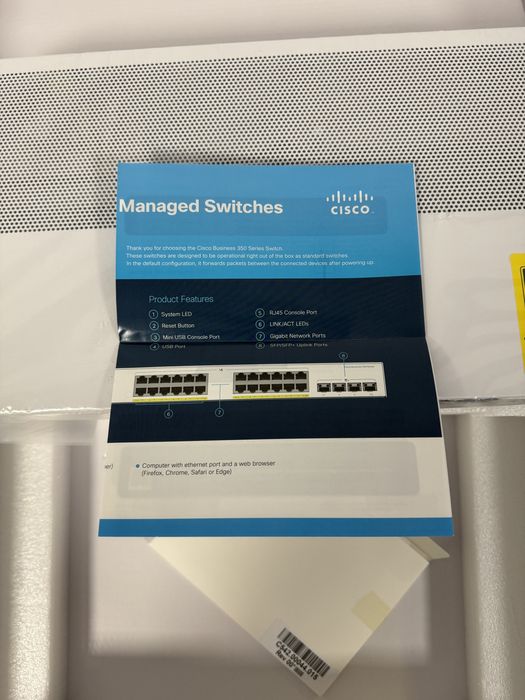 Router Cisco businees 350s / Nou |