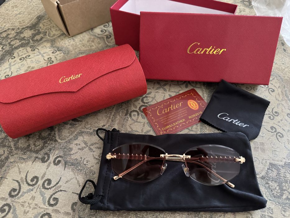Очки Cartier модель 2026 года