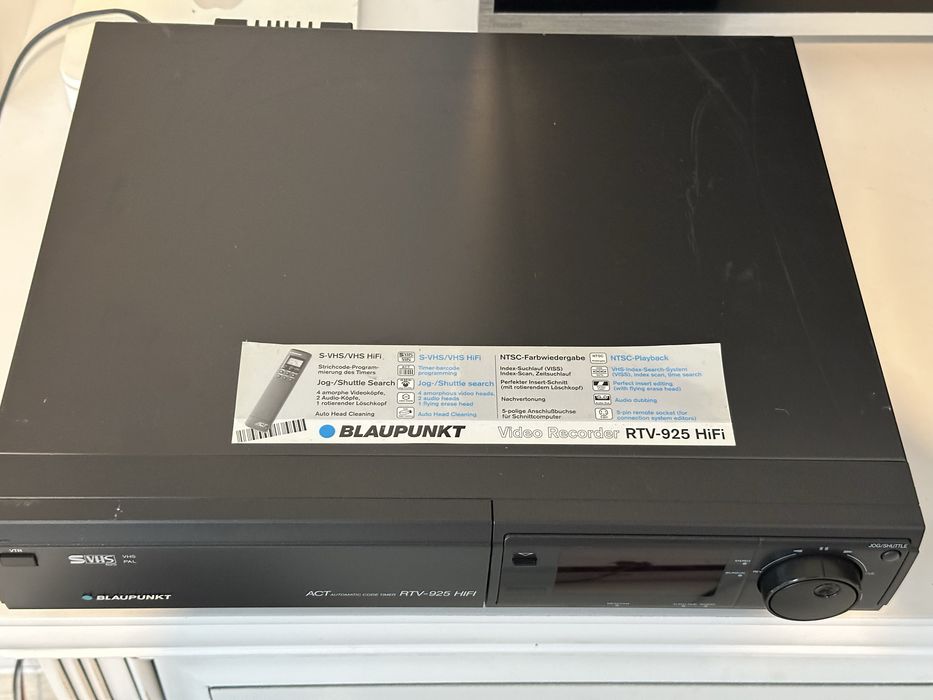 Video Blaupunkt SVHS HI-FI RTV 925 - Panasonic NV FS90 Hi End Stereo