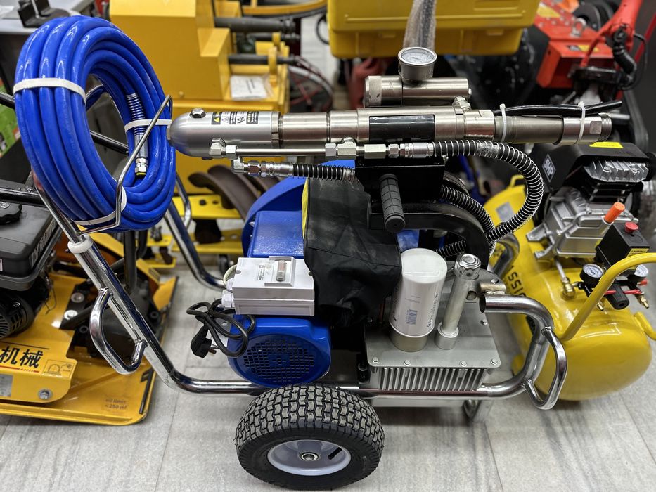 Краскораспылитель безвоздушный H6A8 Краска шпаклофка сепадиган аппарат