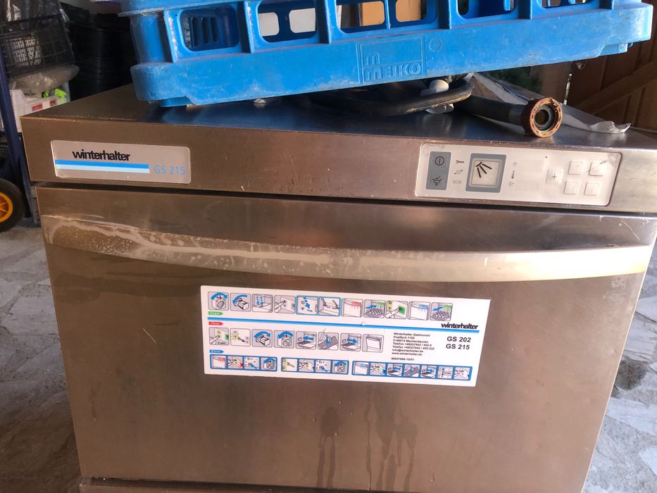 Професионална миална машина. За чаши и чинии. Внос от Германия