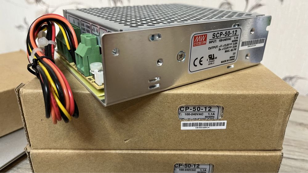 Sursa in comutatie 5,4A si 3,6A MeanWell SCP-75-12 cu back-up