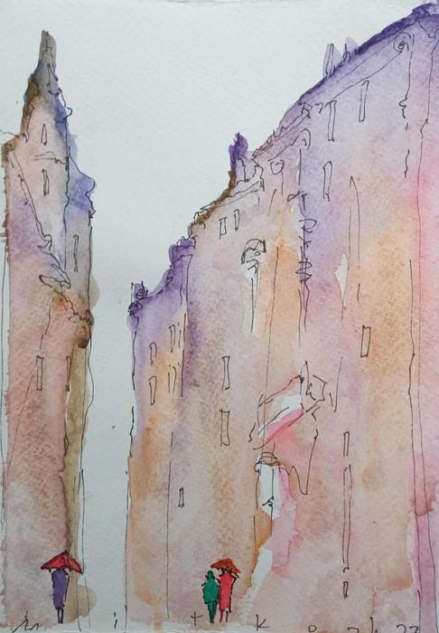 Картини, акварел