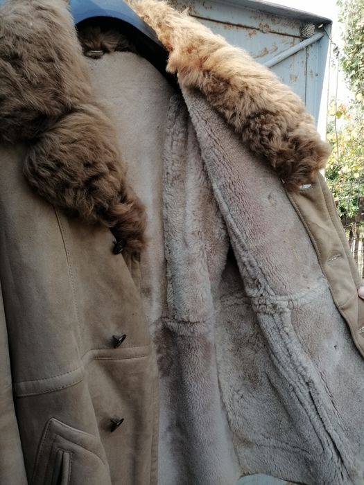 Дублёнка натуральная б/у.