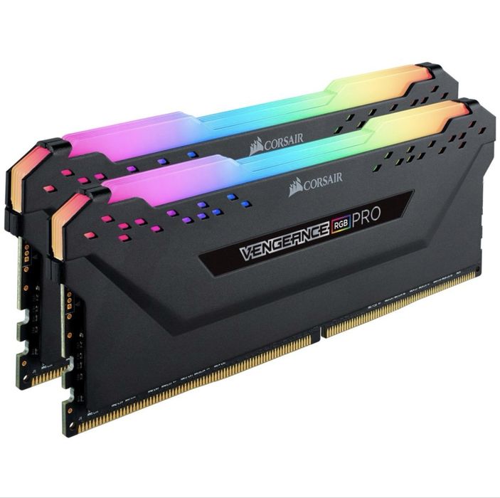 RAM памет Corsair Vengeance PRO RGB Black, 32GB (2×16GB), DDR4