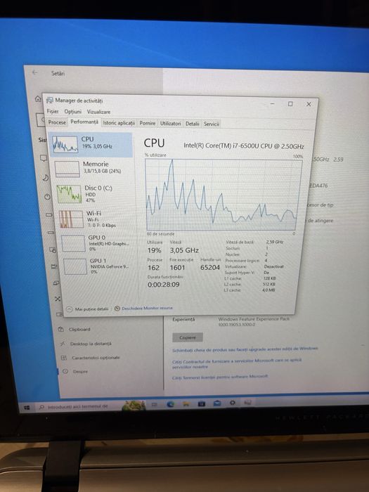 Laptop hp envy 17,3”