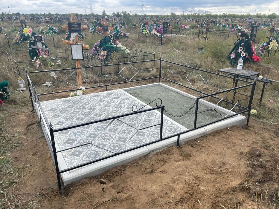 Облагораживание мест захоронений