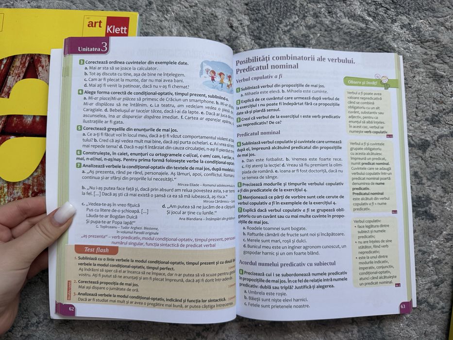 Cărti de gramatica- clasele a VI-A, a VII-A si a VIII-A