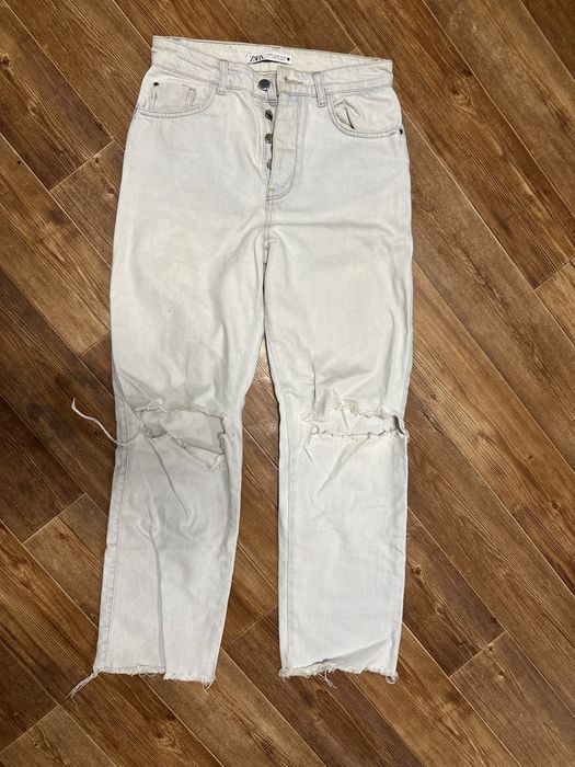 Белые джинсы Zara 36р