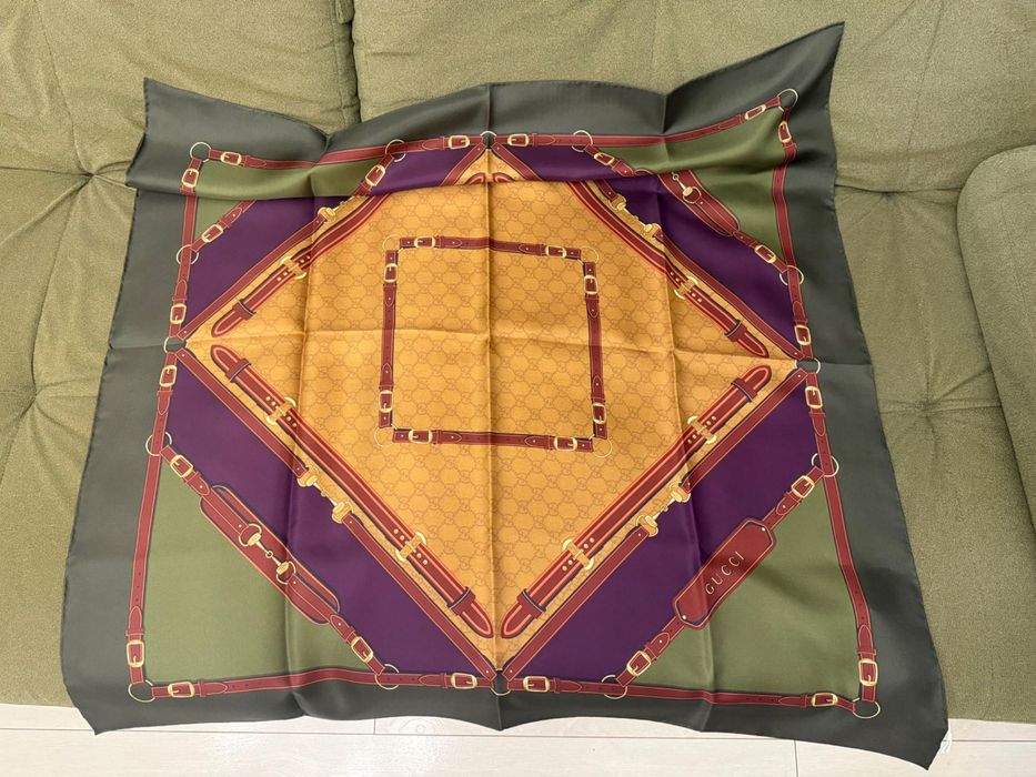 Шелковый Платок Gucci