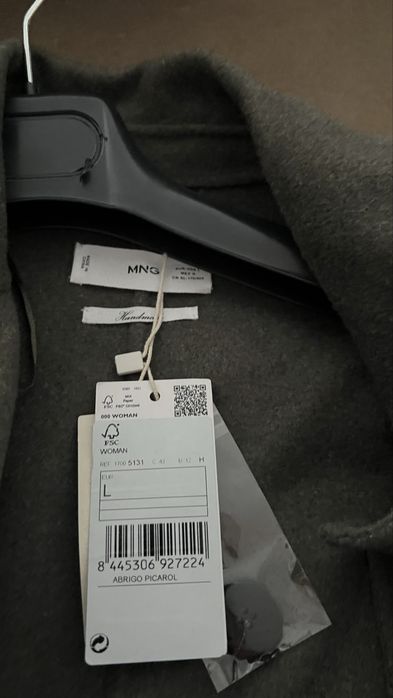 Зимно палто Mango L размер