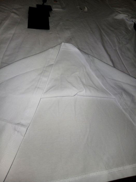 Из Америки, рубашка-поло, бренда Nick Danger white/honey mustard/black