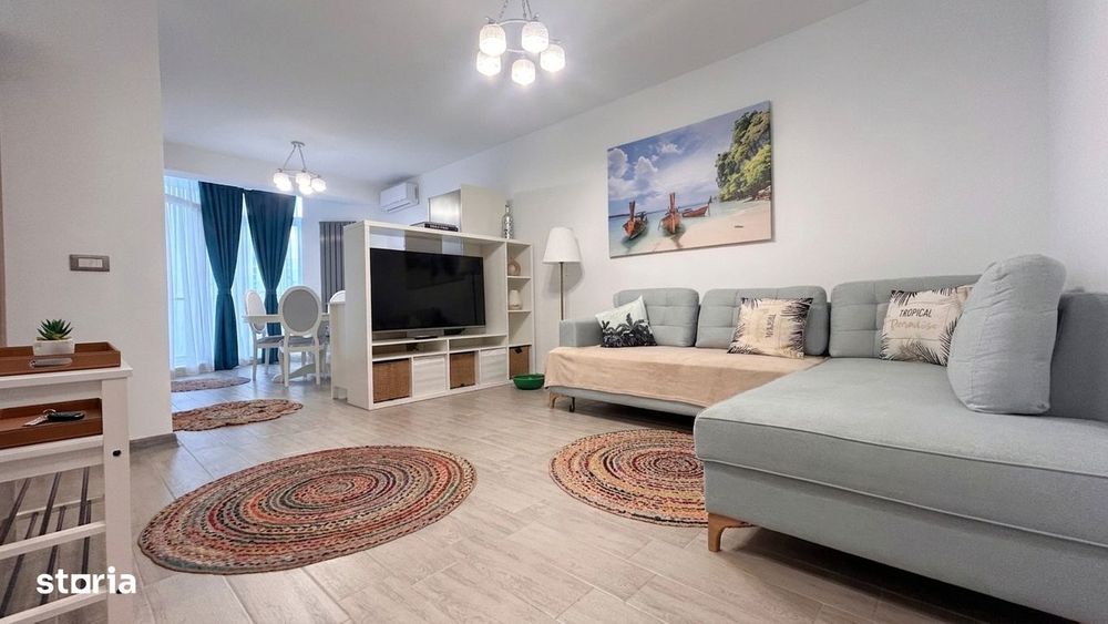 Apartament 2 camere de inchiriat | Vedere la mare |  Piscina interioar