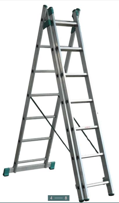 Scari din ALUMINIU 3 x 7 Trepte POLONIA NOI - 420 Lei