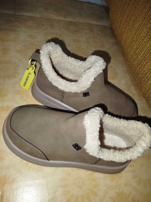 Женские ботиночки, теплые