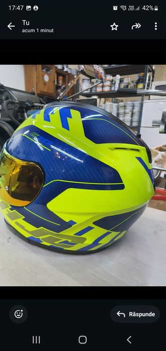 Casca HJC cu doua viziere