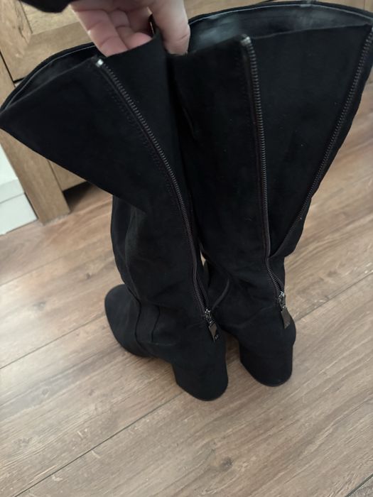 Gerry Weber ботуши от естествен велур/кожа