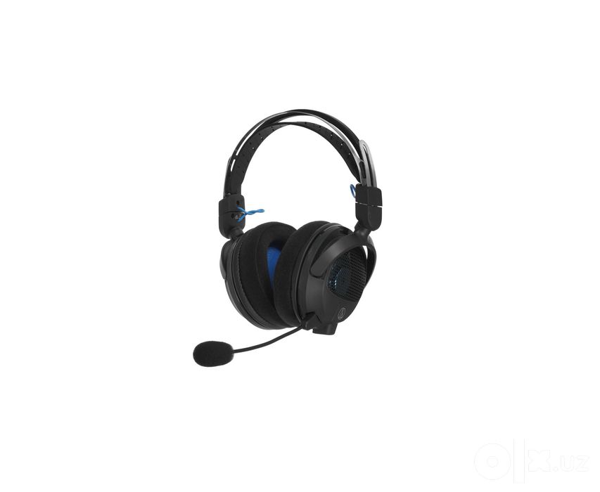 - Игровая полноразмерная открытая гарнитура Audio-Technica ATH-GDL3BK