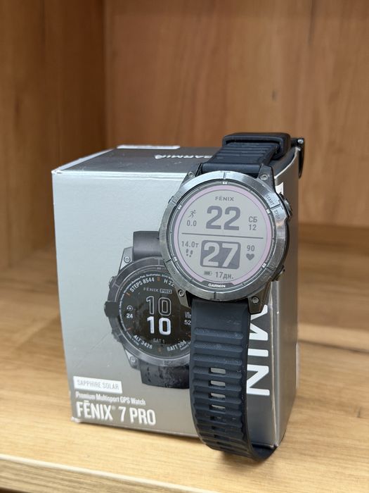 Garmin Fenix 7 pro Sapphire solar