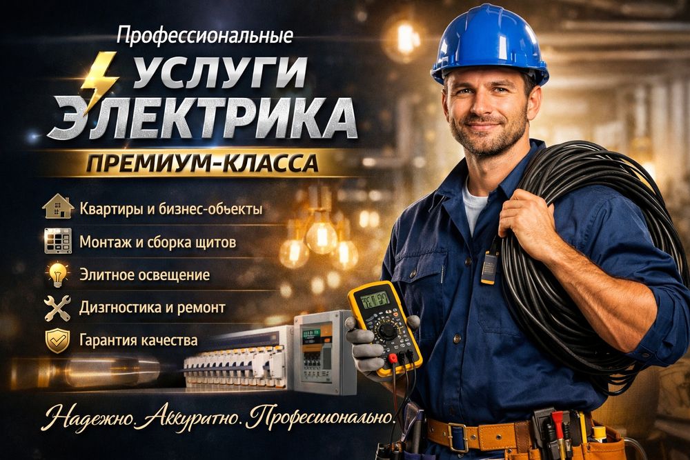 Профессиональные услуги электрика