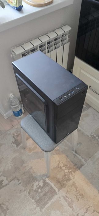 Компьютерный корпус AeroCool CS-105, Black + Кулер ID-Cooling SE-902-S