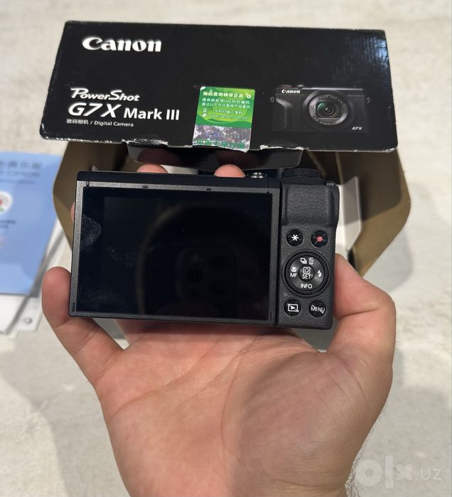 Canon G7 X mark III