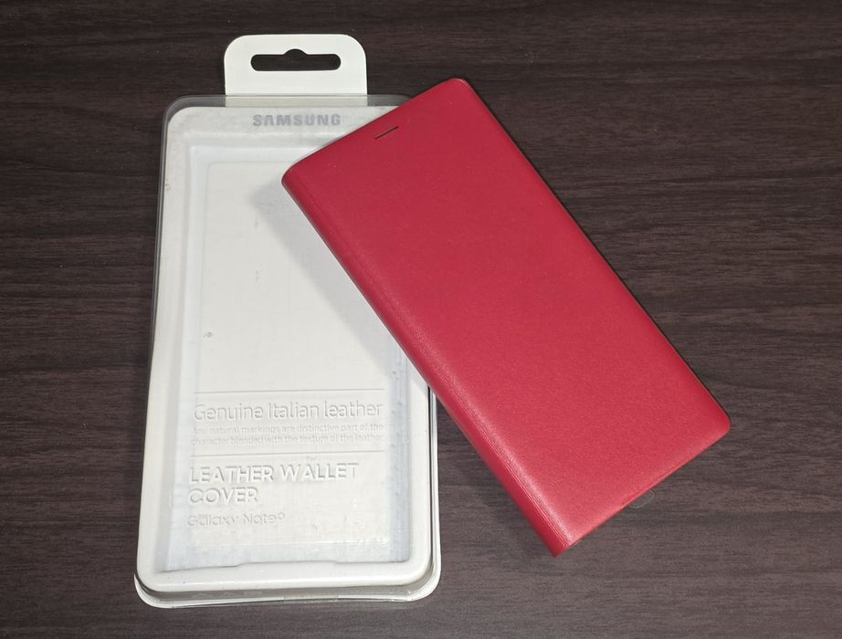 Husa smart activa originala Samsung Leather Wallet Cover Note 9 N960