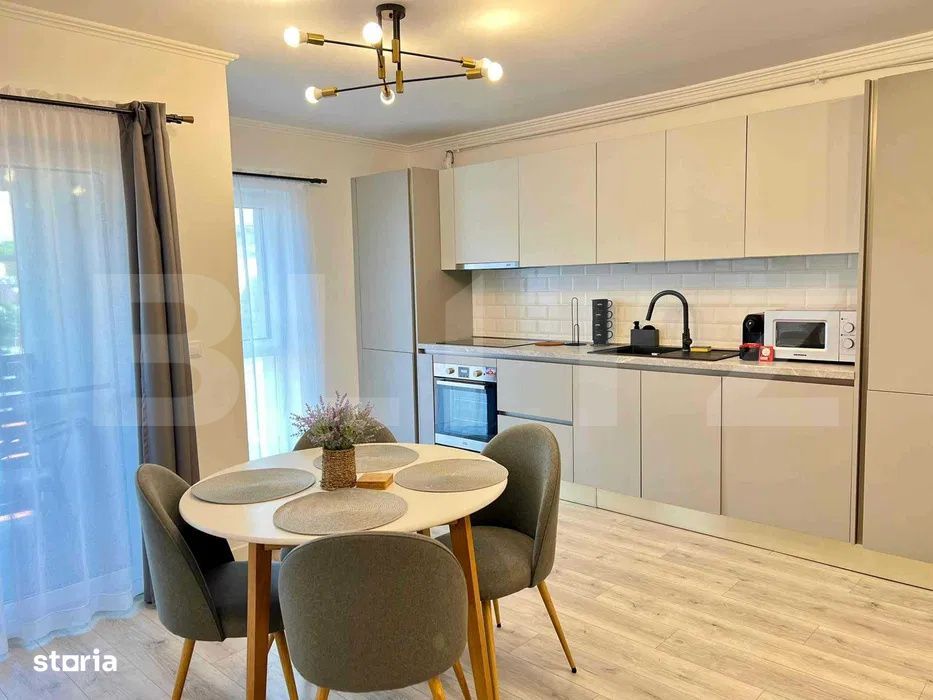 Apartment de vanzare la cheie cu 2 camere, 58 mp, zona Dambul Rotund