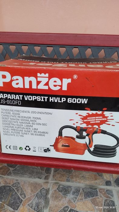 Aparat vopsit airlles