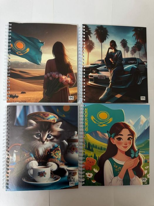 Тетради общие на пружине