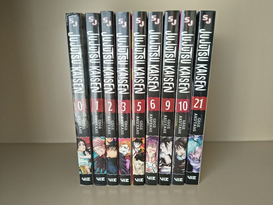 Set Jujutsu Kaisen 9 volume