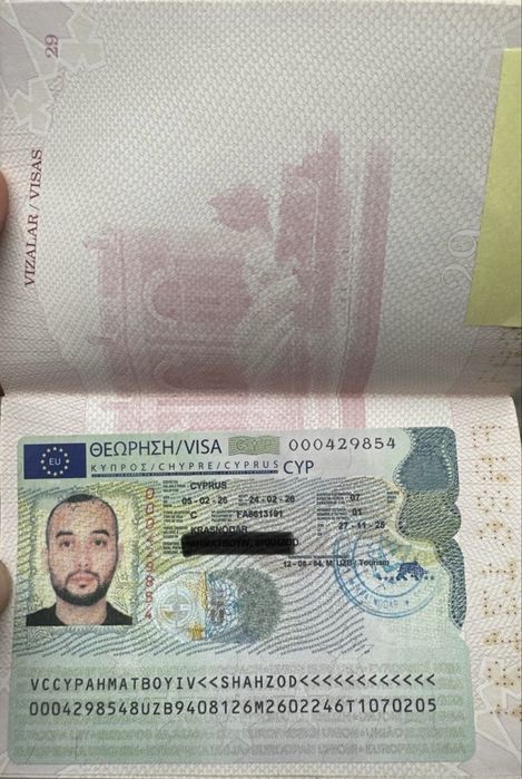 Шенгенская виза в Европу