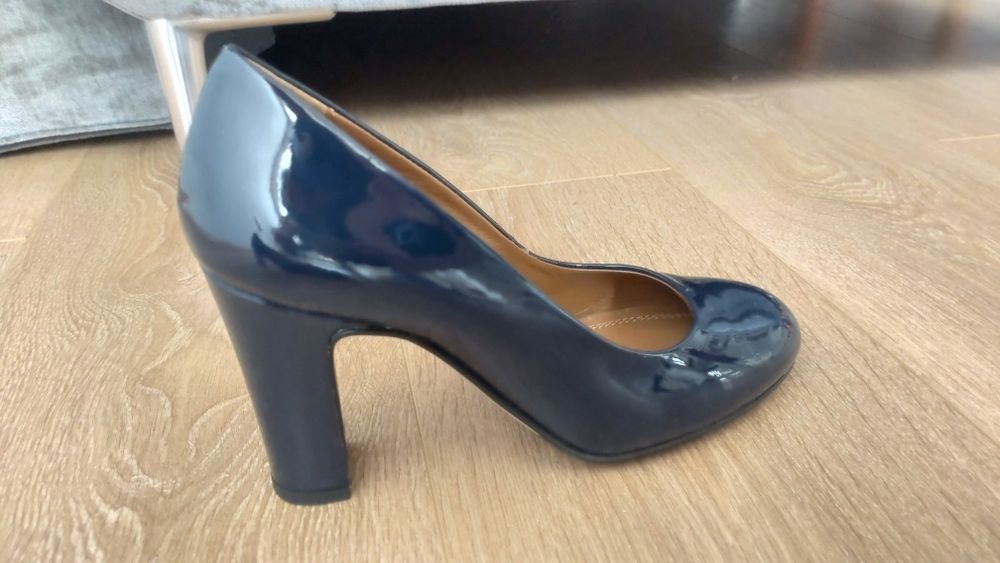 Pantofi Anna Cori piele lacuita