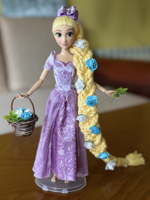 Дисни кукла Рапунцел ръчна изработка