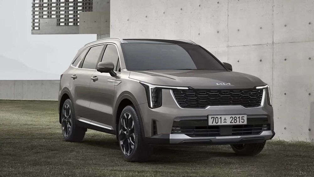 Телевизор Киа Соренто 2023- Kia Sorento 2024-