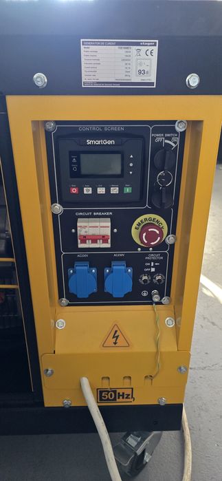 Închiriere generator electric trifazic / monofazic 14KW diesel. citiți