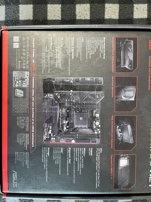 Placa de baza AM4 Asus X570 ROG Crosshair VIII Impact - In Garantie