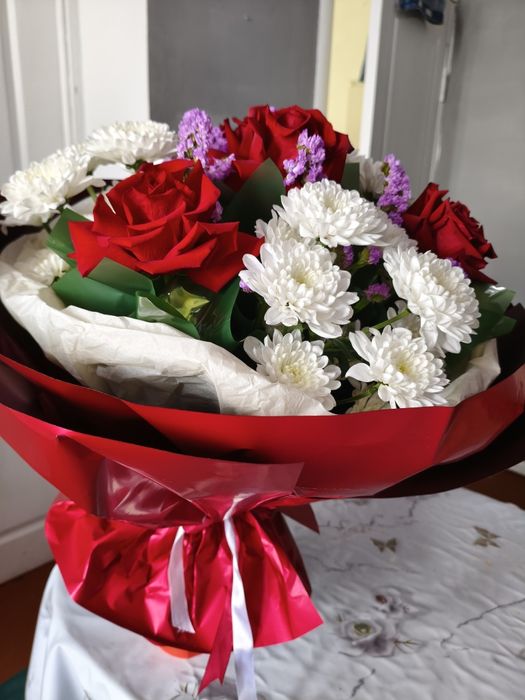 Жаңа, балғын гүл шоғы (кеше алынған)