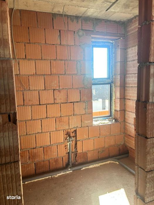 Apartament semifinisat 2 camere, 53,58 mp + terasa 12,60 mp,etaj 2